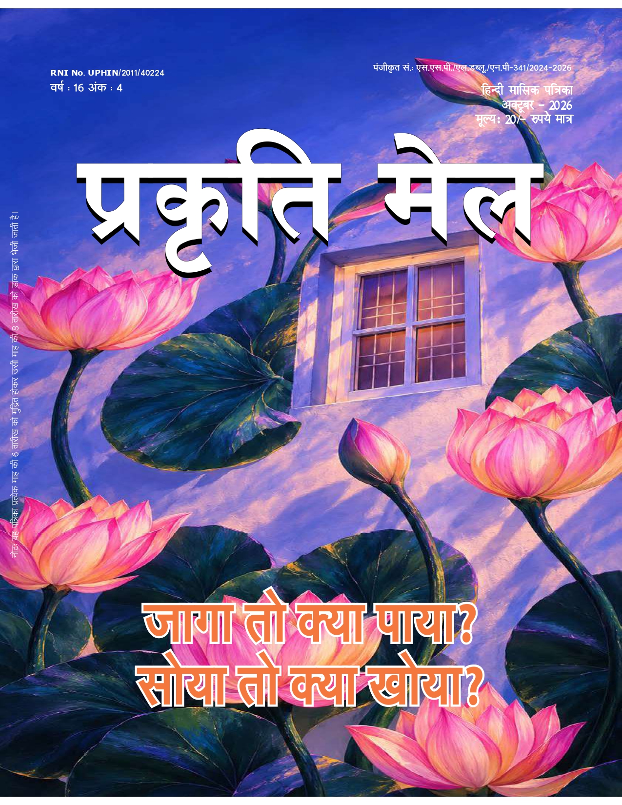 पर्यावरण संरक्षण, प्रकृति संतुलन और सतत विकास: भावी पीढ़ी के लिए हमारी सामूहिक ज़िम्मेदारी